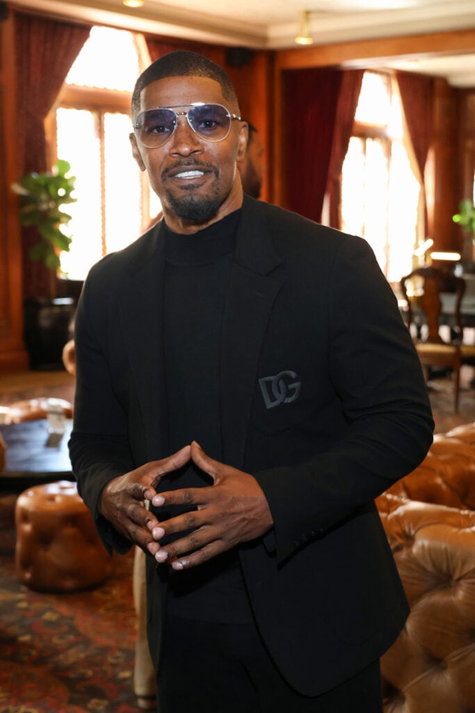 Jamie Foxx attends the AAFCA Special Achievement Honorees Luncheon at The Los Angeles Athletic Club on March 03, 2024 in Los Angeles, California.